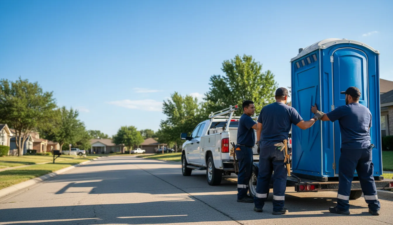 Portable Toilet Rental in Goodwater, AL near me